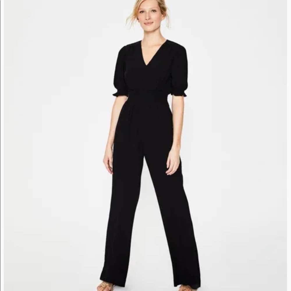 Boden Jasmine Jumpsuit in Black